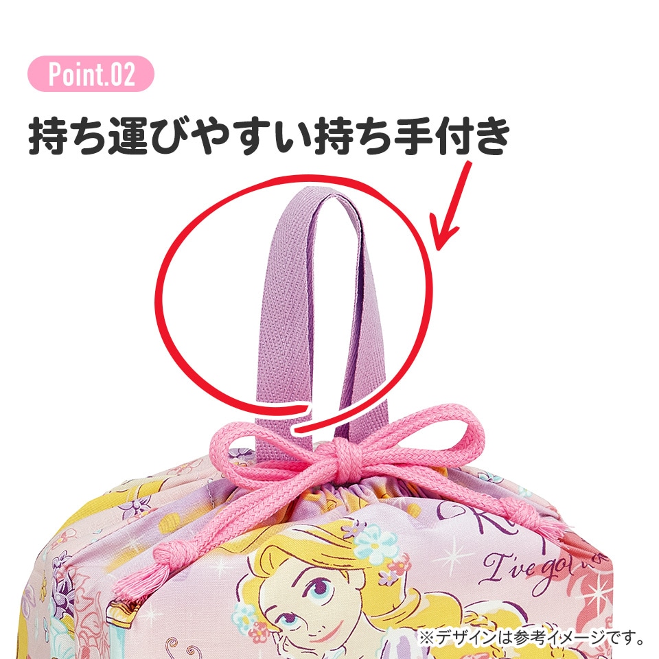 メール便対象品】 お弁当袋 幼稚園 キャラクター ランチ巾着