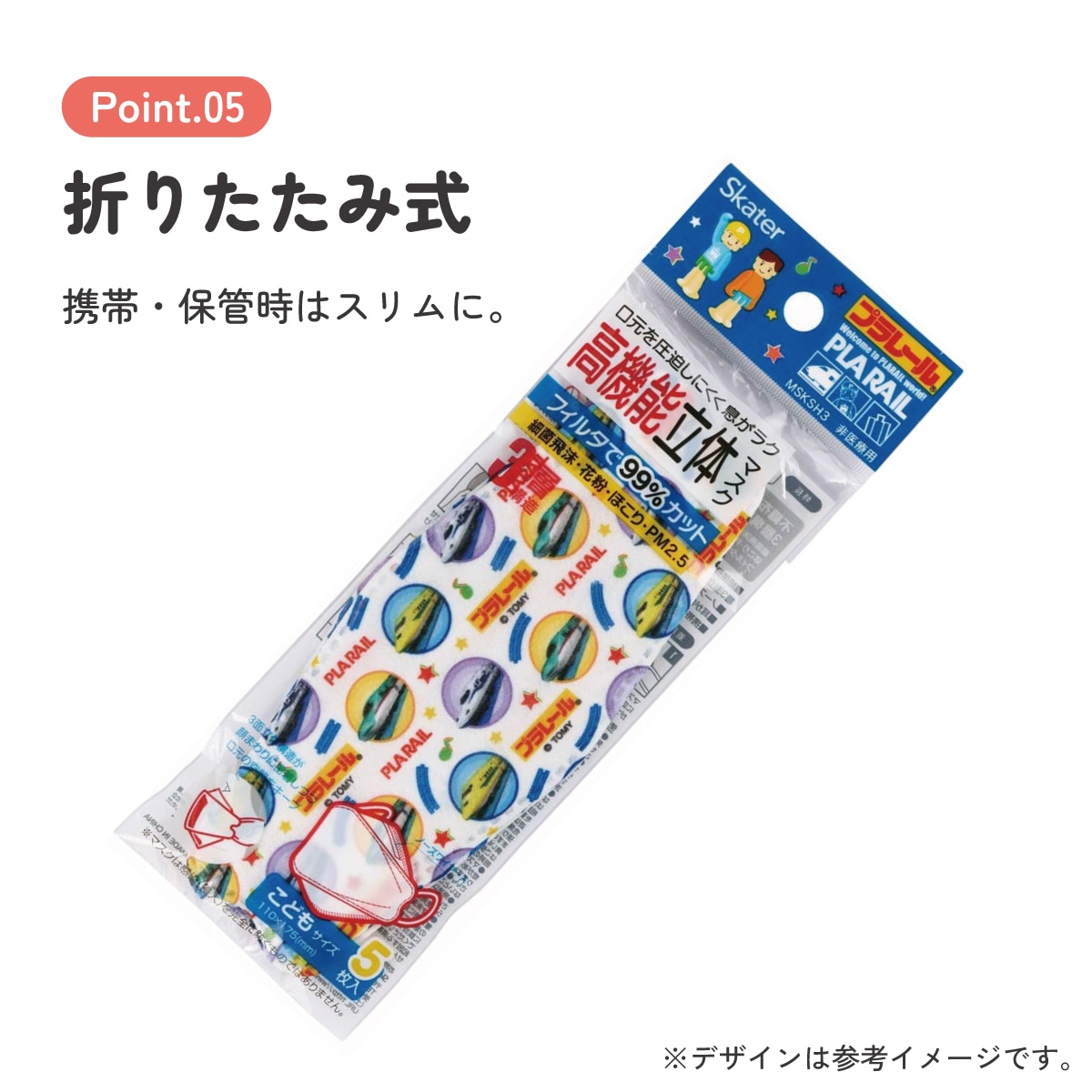 メール便対象品】 99% カット マスク 立体 子供 用 子ども 高機能