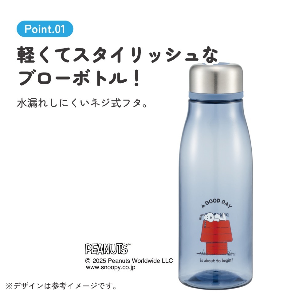 スケーター 水筒 500ml ミニ サイズ プラスチック 大人 直飲み 軽量
