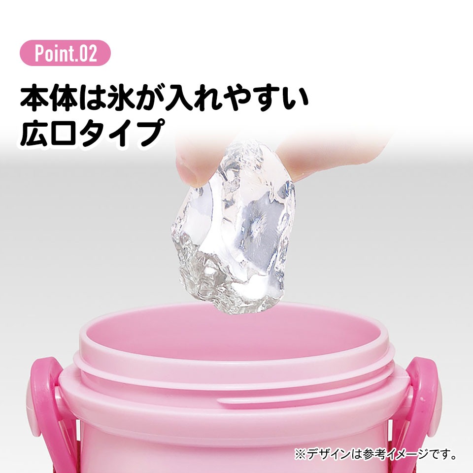 入園入学クーポン対象】子供用 直飲み プラスチック 水筒 480ml キミと