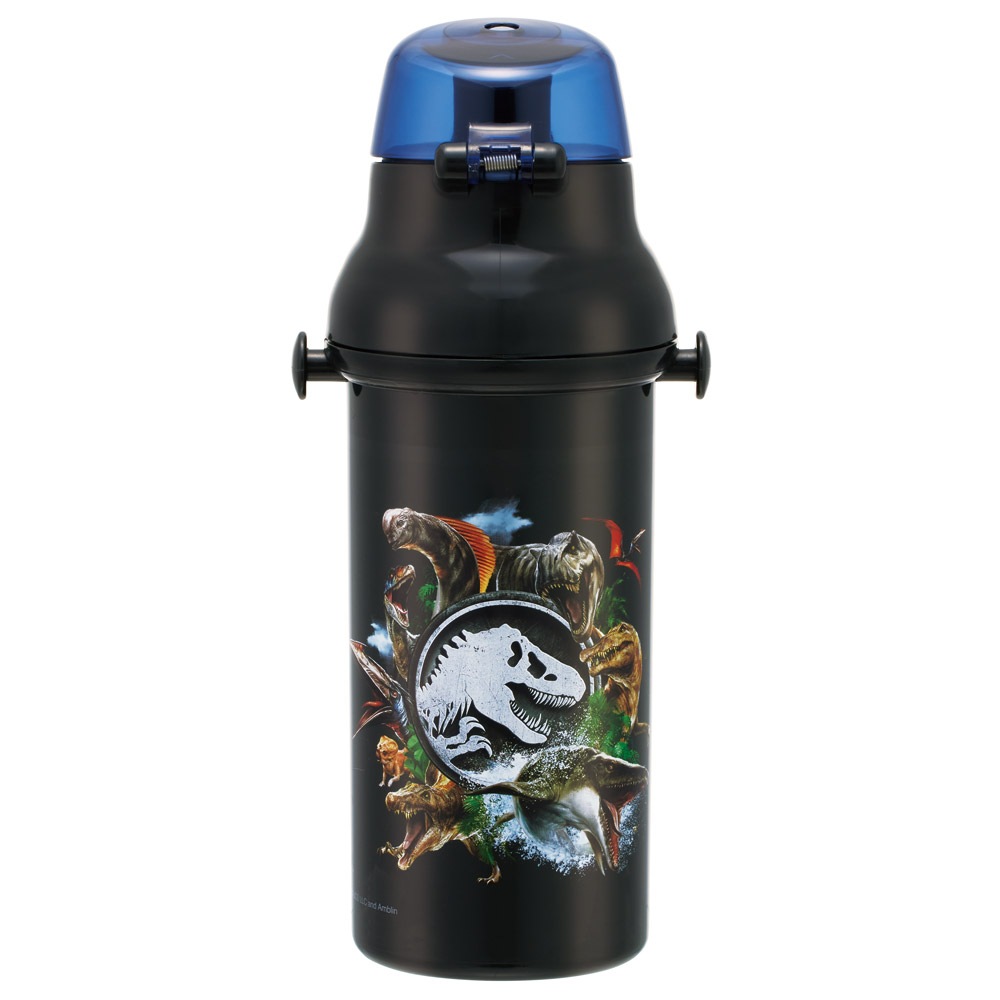 子供用 直飲み プラスチック 水筒 480ml ジュラシックワールド