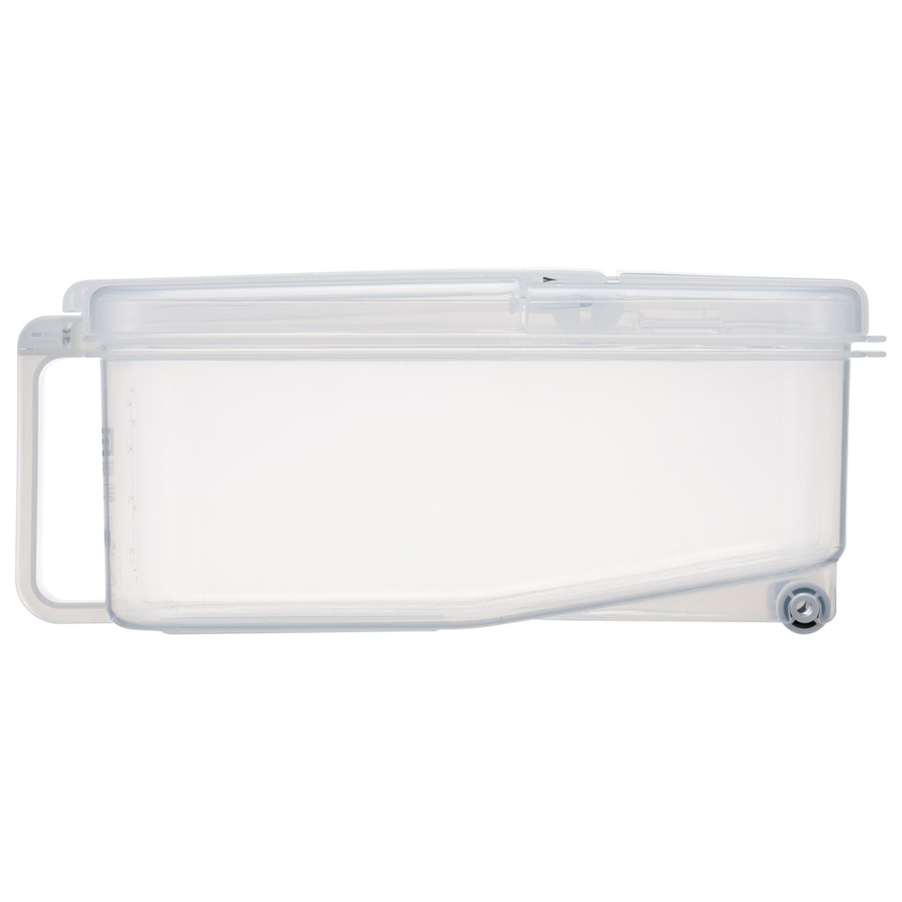 米寿 冷蔵庫用 米びつ 横型 2.5kg 計量カップ付 日本製 ワンプッシュ