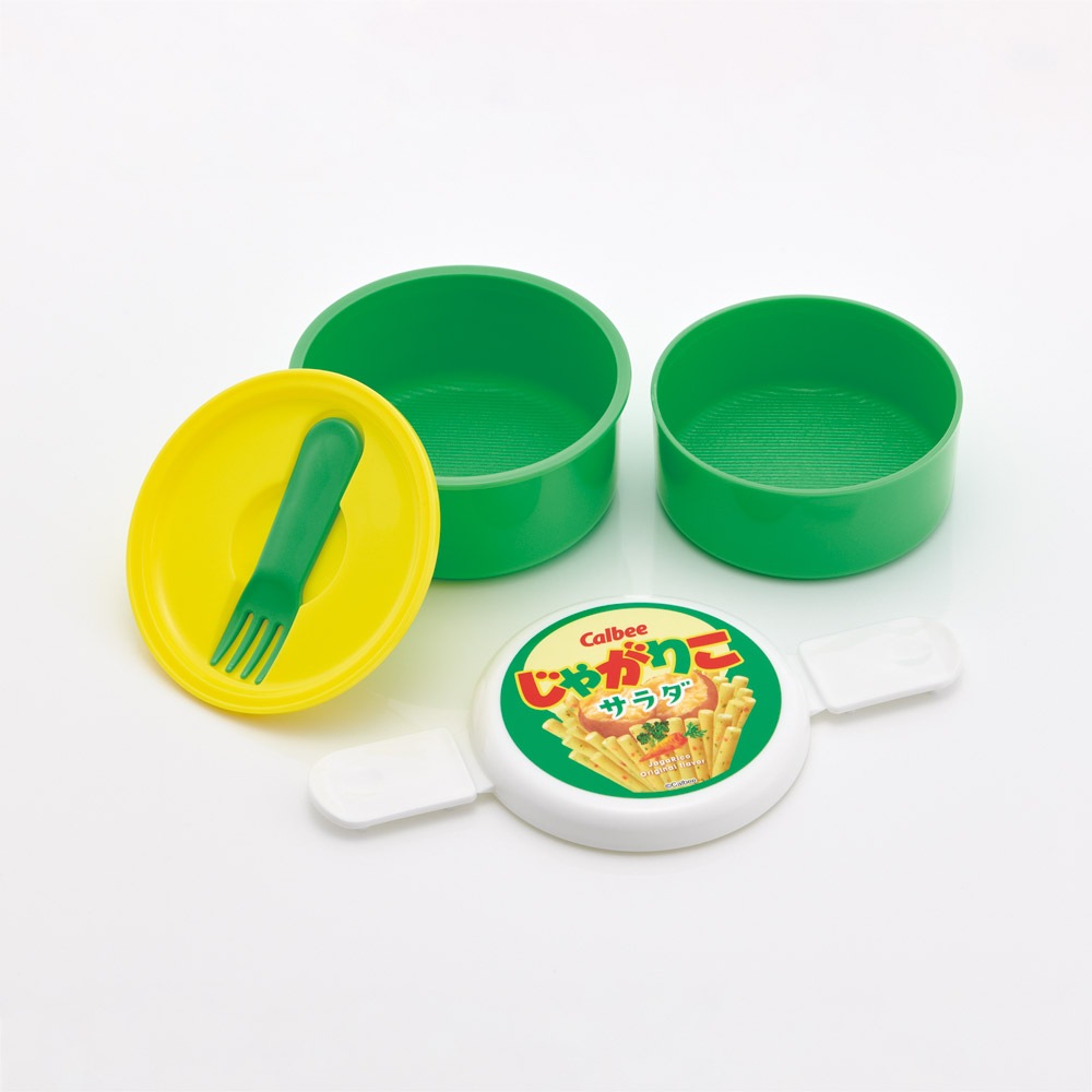 丸型ランチボックス 2段/500ml じゃがりこサラダ