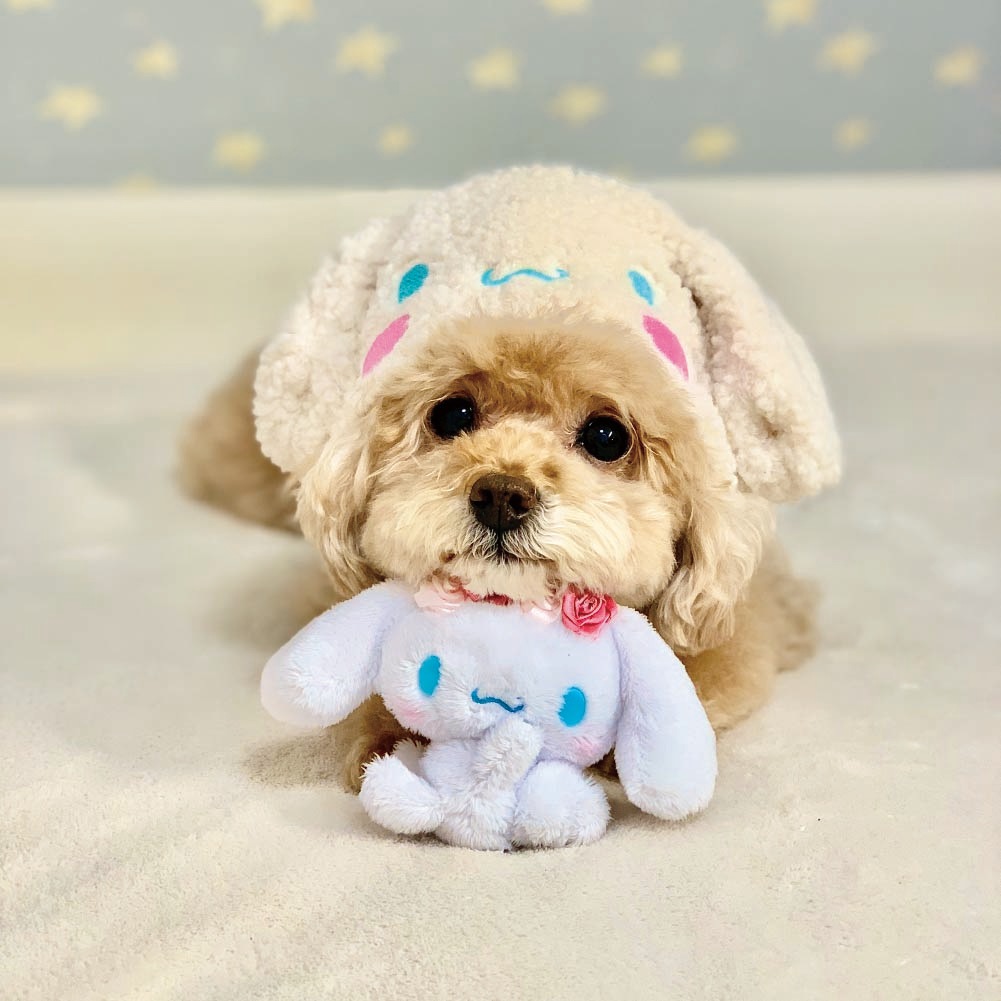 ボアタンク なりきり フード付き Mサイズ 犬 ペット 服 衣装