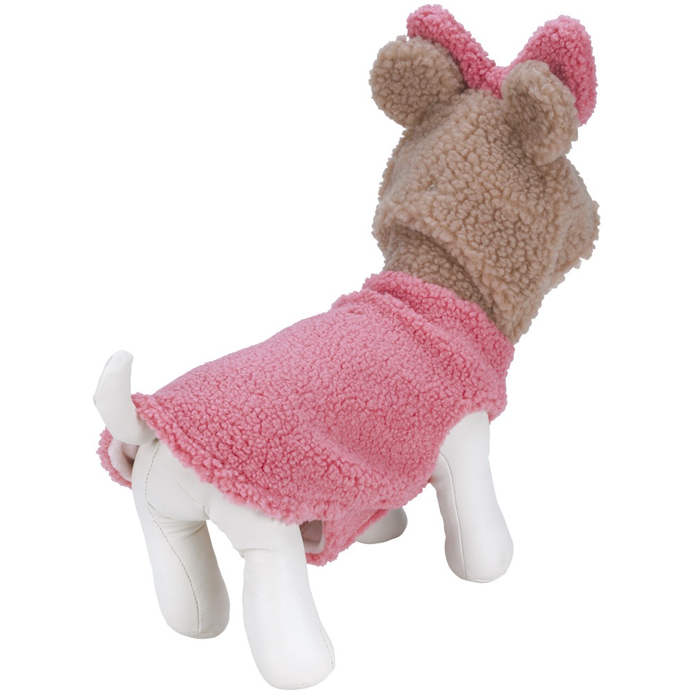 ボアタンク なりきり フード付き Mサイズ 犬 ペット 服 衣装