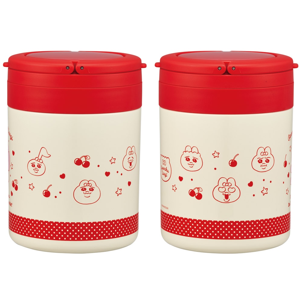 スケーター デリカポット 500ml 保温 保冷 スープジャー ハンドル付き