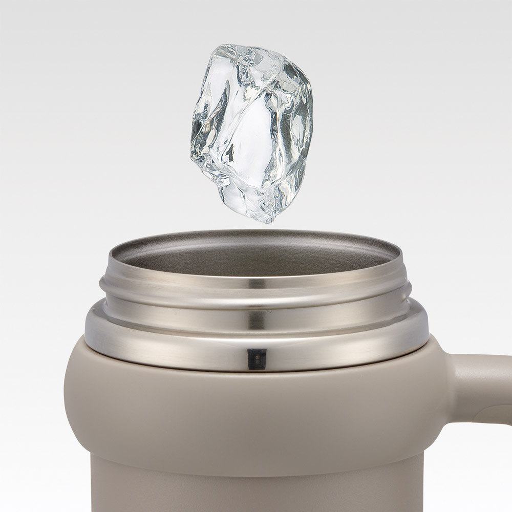 スケーター ハンドル付 タンブラー 570ml ストロー ステンレス ボトル