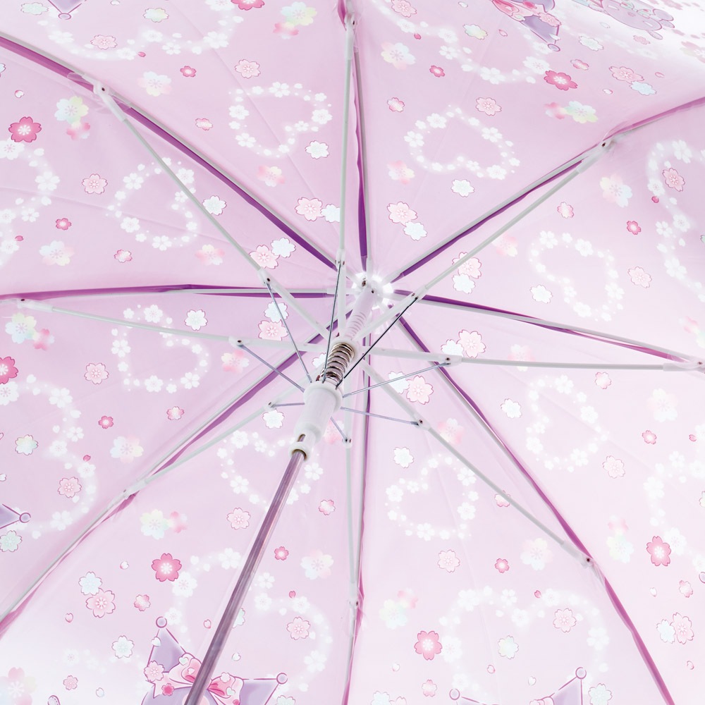 スケーター 子供 傘 55cm ワンタッチ ジャンプ傘 ビニール傘 7歳 8歳 9