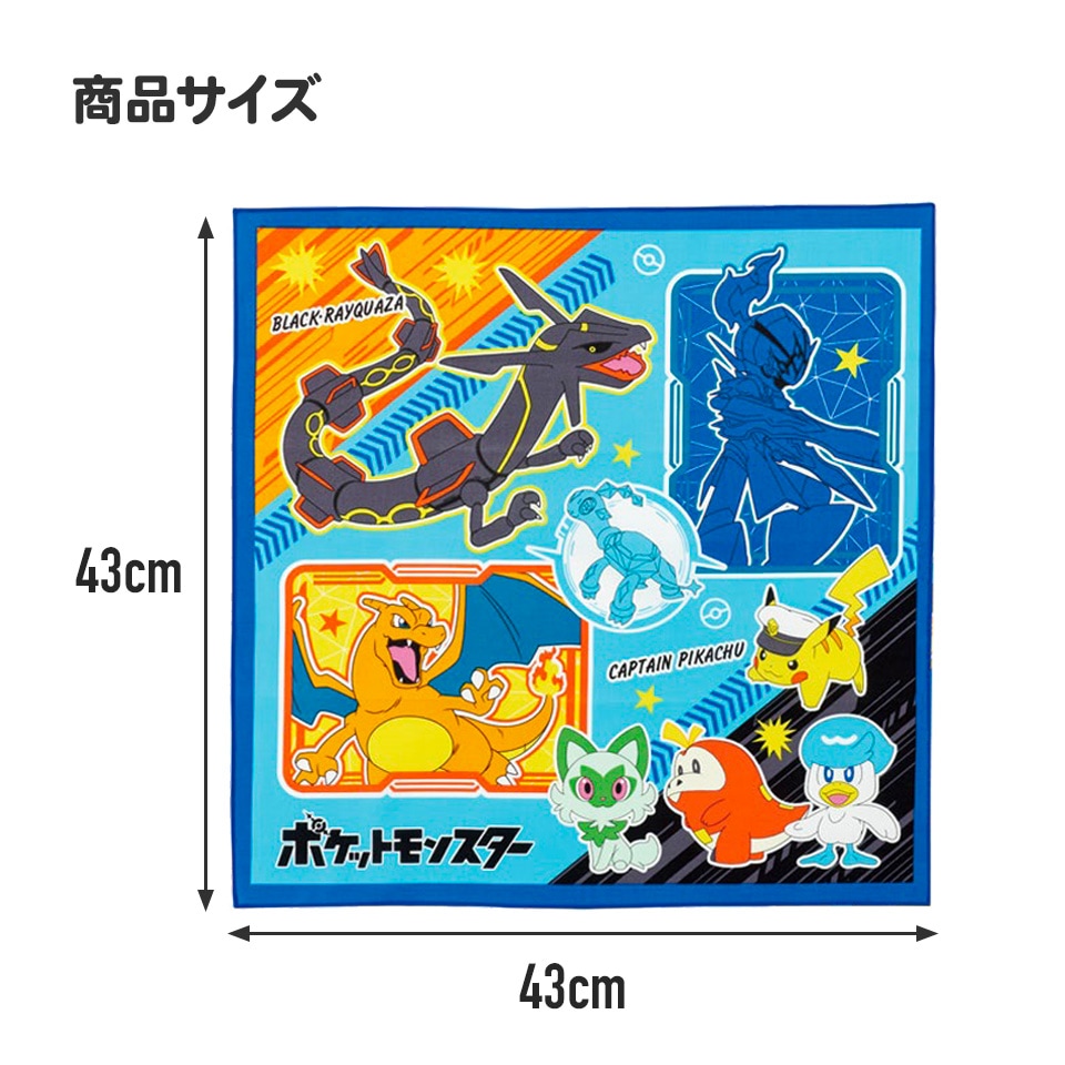 超可爱 ランチクロス ポケットモンスター24 2枚セット タオル・ハンカチ