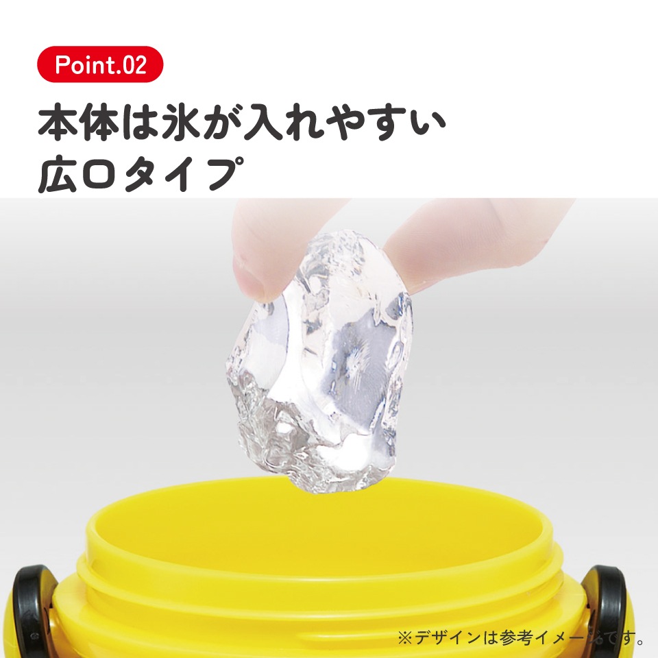 スケーター 水筒 直飲み 大容量 480ml ワンタッチ プラスチック 食洗機