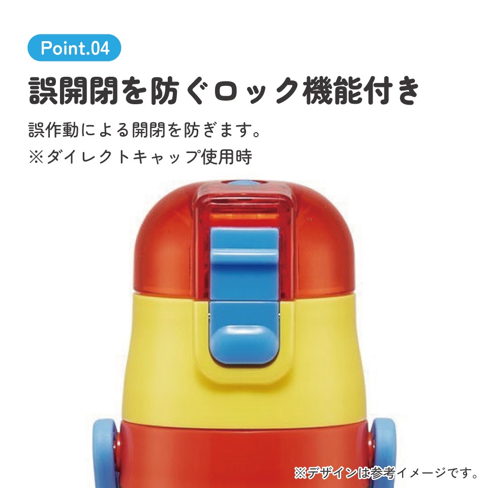 超軽量2WAYステンレスボトル 470ml/430mlトミカ24