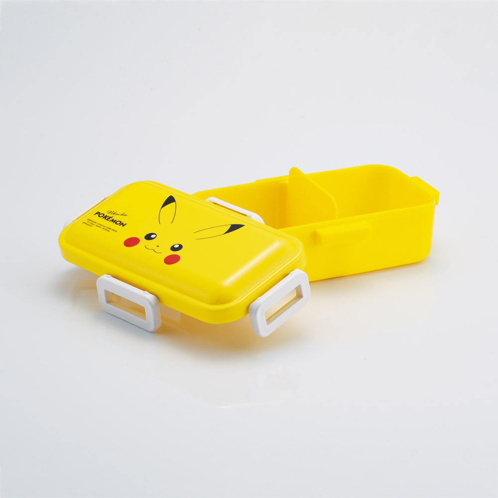 おかずがつぶれにくい ふわっと弁当箱 1段/530ml ピカチュウフェイス25