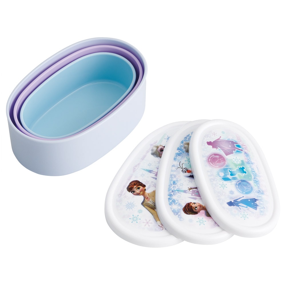 スケーター シール容器 3P キャラクター 保存 容器 セット 3個セット