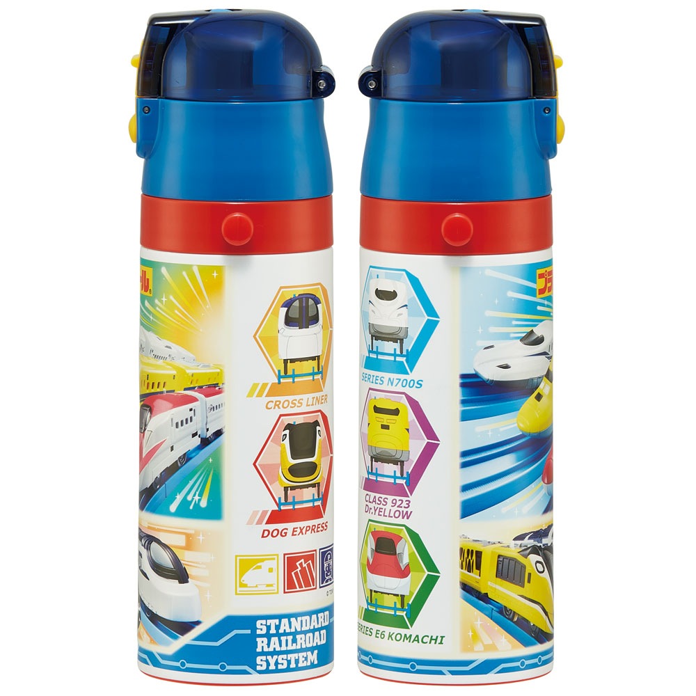 超軽量ダイレクトステンレスボトル 470ml プラレール24 