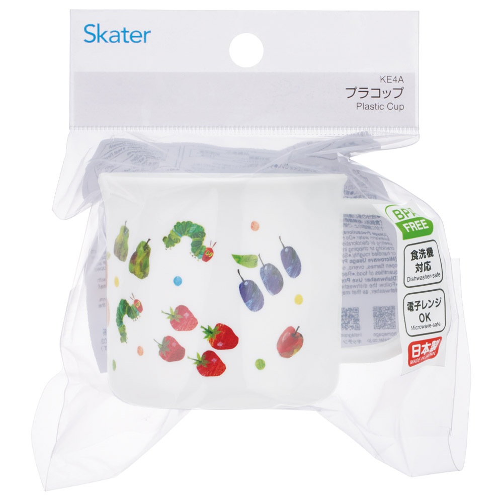 はらぺこぺこ スケーター 200ml プラスチック コップ 幼稚園 子供 プラコップ 割れ