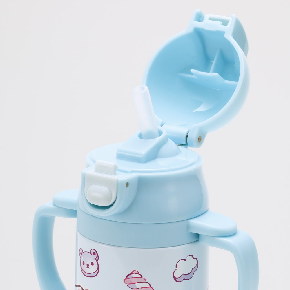 スケーター 保冷 ステンレス ストローマグ 350ml ベビーマグ ベビー