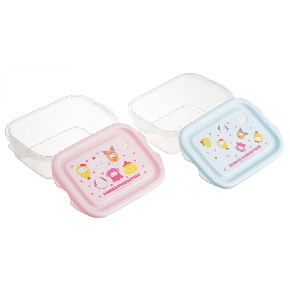 抗菌 保存容器 弁当箱 フードコンテナ シールボックス 2個セット 500ml