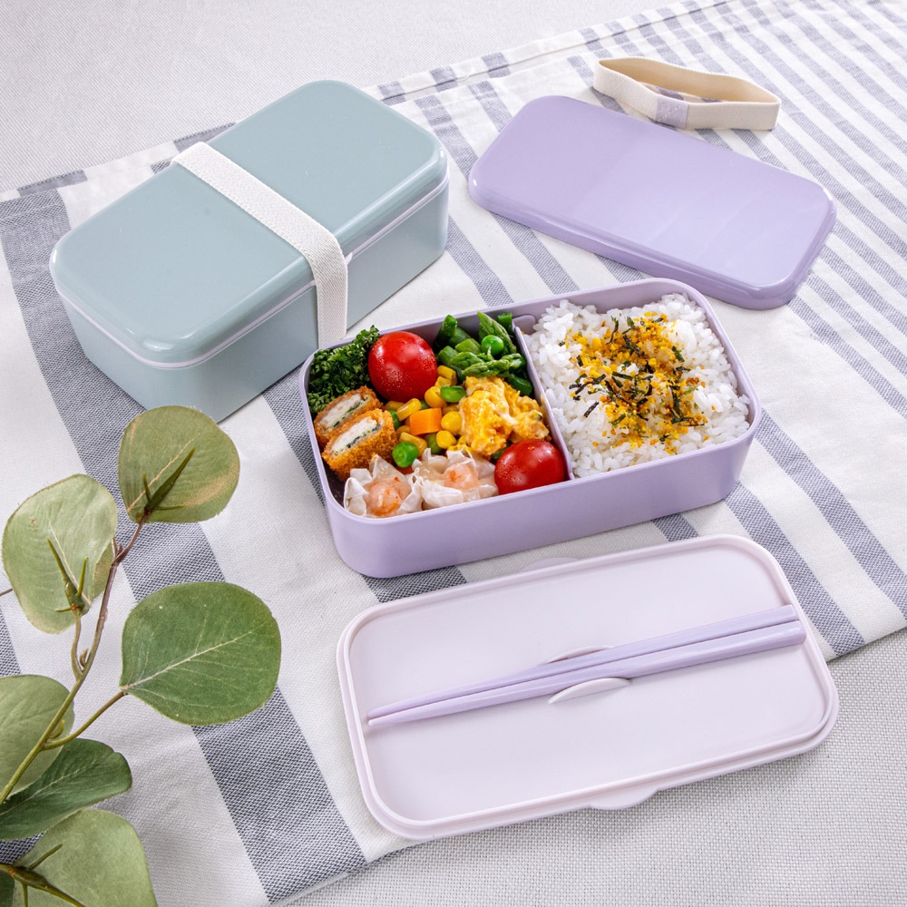 【安心発送】 600ml 弁当箱 箸付き 1段 大人 16.5cm お弁当 ランチボックス 弁当箱・水筒