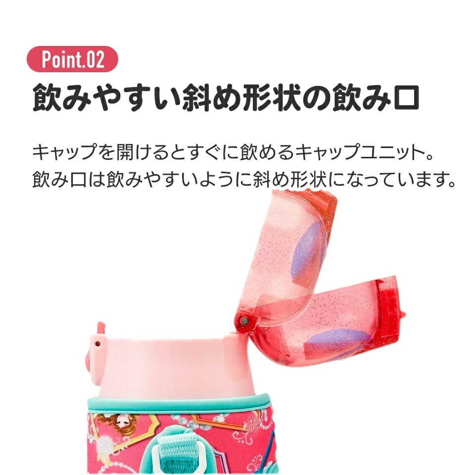 カバー付ダイレクトステンレスボトル 470ml ハローキティ80'S