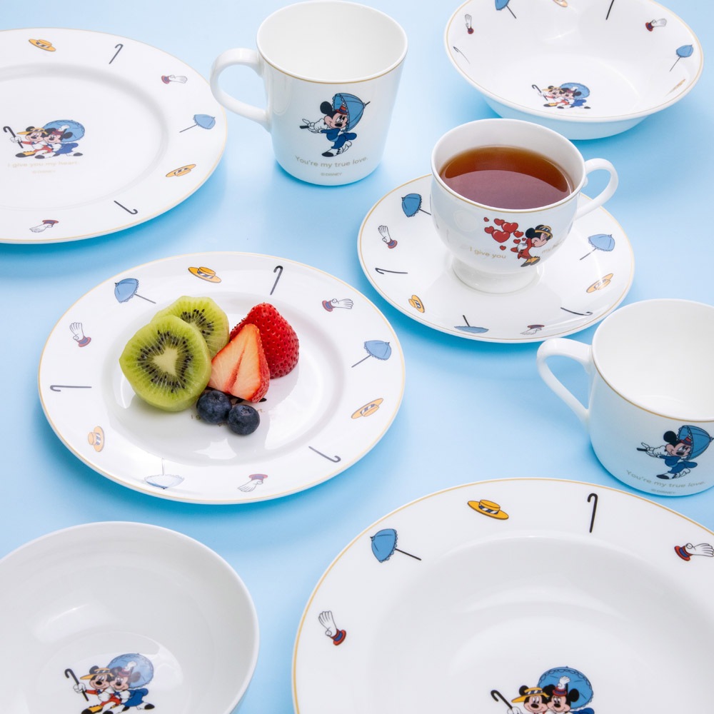 Disney - なるみ カップ ソーサー 240ml ナルミボーンチャイナ NARUMI ナルミ