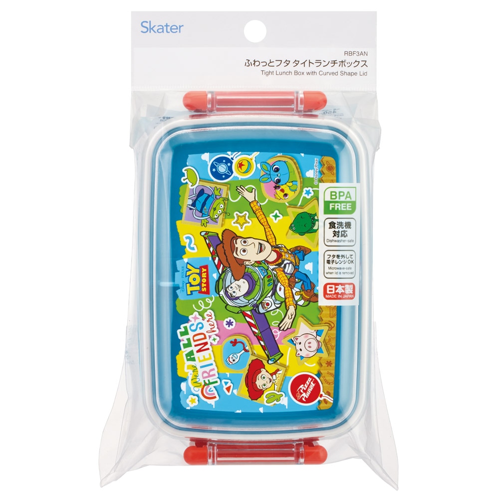 スケーター お弁当箱 子供用 450ml 食洗機対応 日本製 おかずがつぶれ
