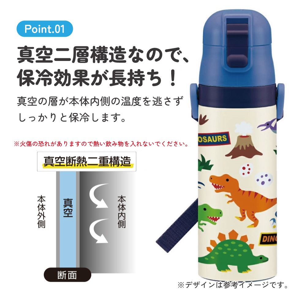 軽量・コンパクト 420ml 水筒*7 軽量・コンパクト 420ml 水筒*7 スケーター 超軽量 コンパクトロック付