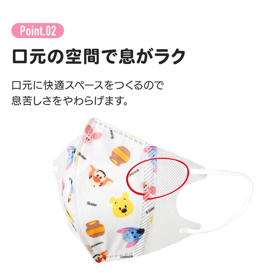 子供立体マスク Mサイズ/25枚入りまいぜんシスターズ＋