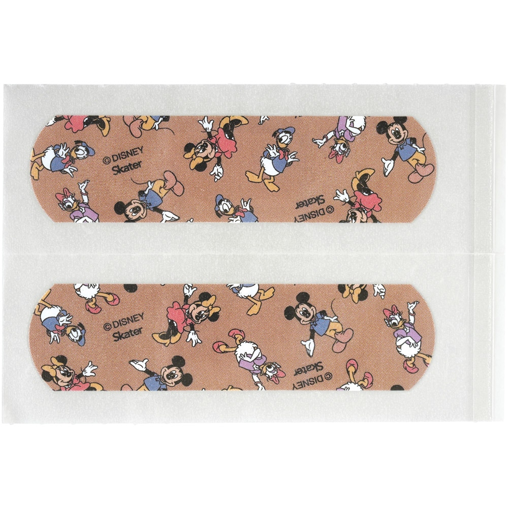 メール便対象品】 スケーター 絆創膏 キャラクター 可愛い 20枚入 M