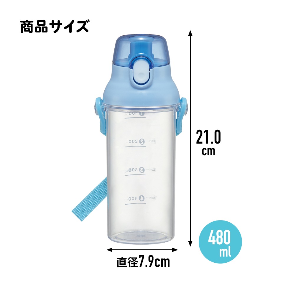 プラスチックボトル クリア 楽天市場】2025年最新柄【送料無料】SKATER スケーター 水筒 直