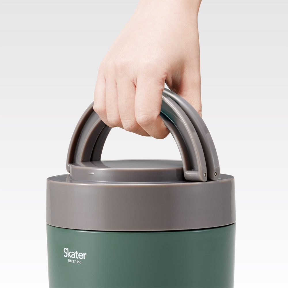 折りたたみ ハンドル付き ジャー 1250ml 保温 保冷 丼 どんぶり ランチ