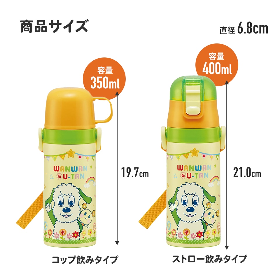しなこちゃん×sokomo 3WAYキッズボトル 600ml ピンク 新品未開封