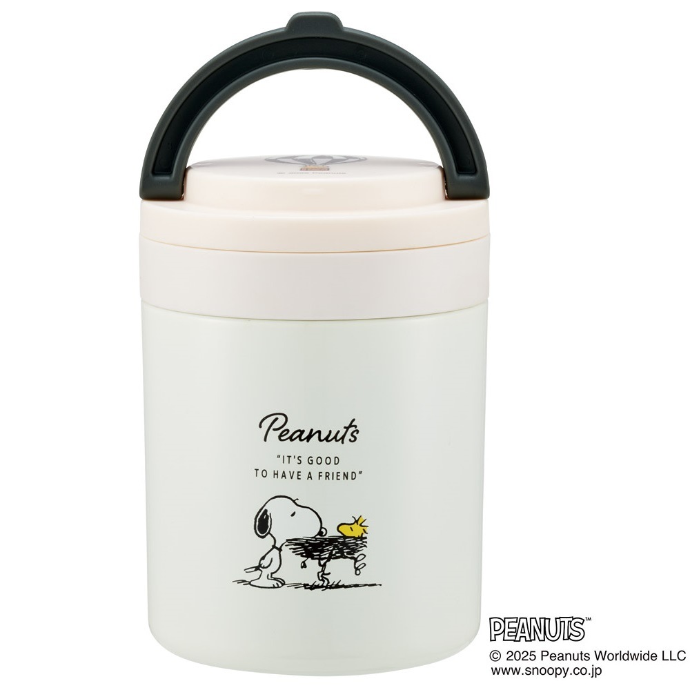 スケーター デリカポット 500ml 保温 保冷 スープジャー ハンドル付き