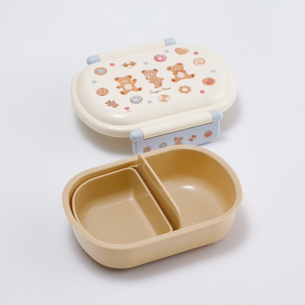 楓図蓋付き向付 3個 箱入り [B24548] スケーター お弁当箱 子供 360ml 日本製 食洗機対応おかずがつぶれ