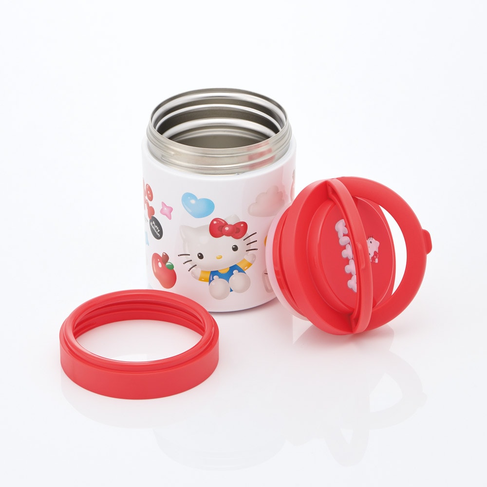 スケーター デリカポット 500ml 保温 保冷 スープジャー ハンドル付き