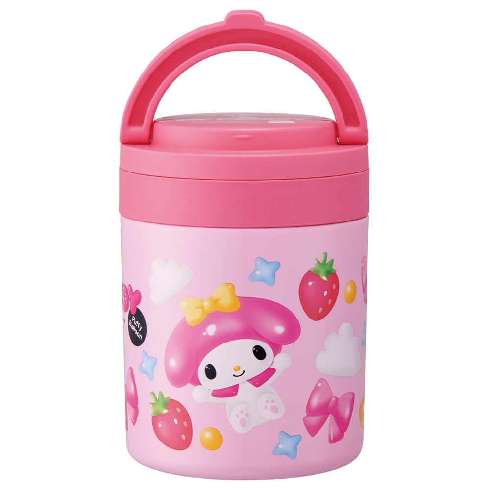 スケーター デリカポット 500ml 保温 保冷 スープジャー ハンドル付き