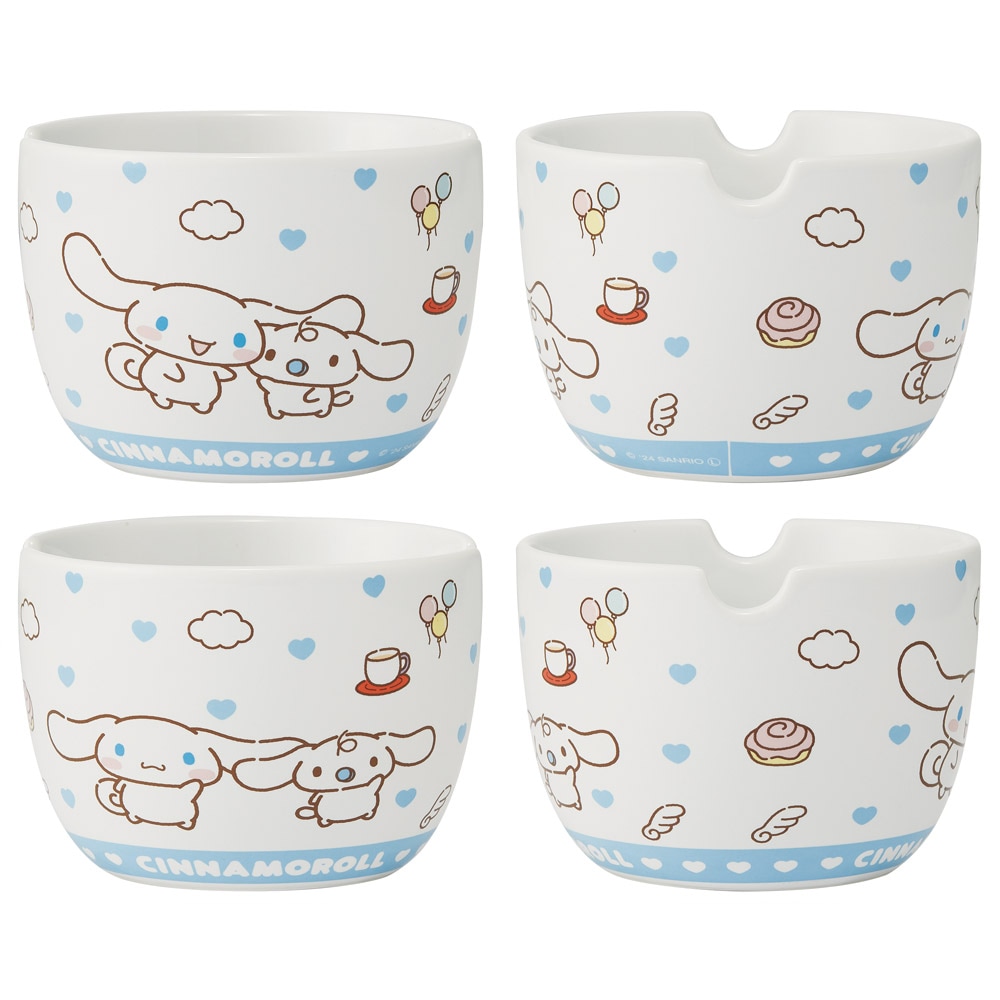 シナモロール陶器バンク2個セット　未使用品 シナモロール陶器バンク2個セット 未使用品 シナモロール陶器