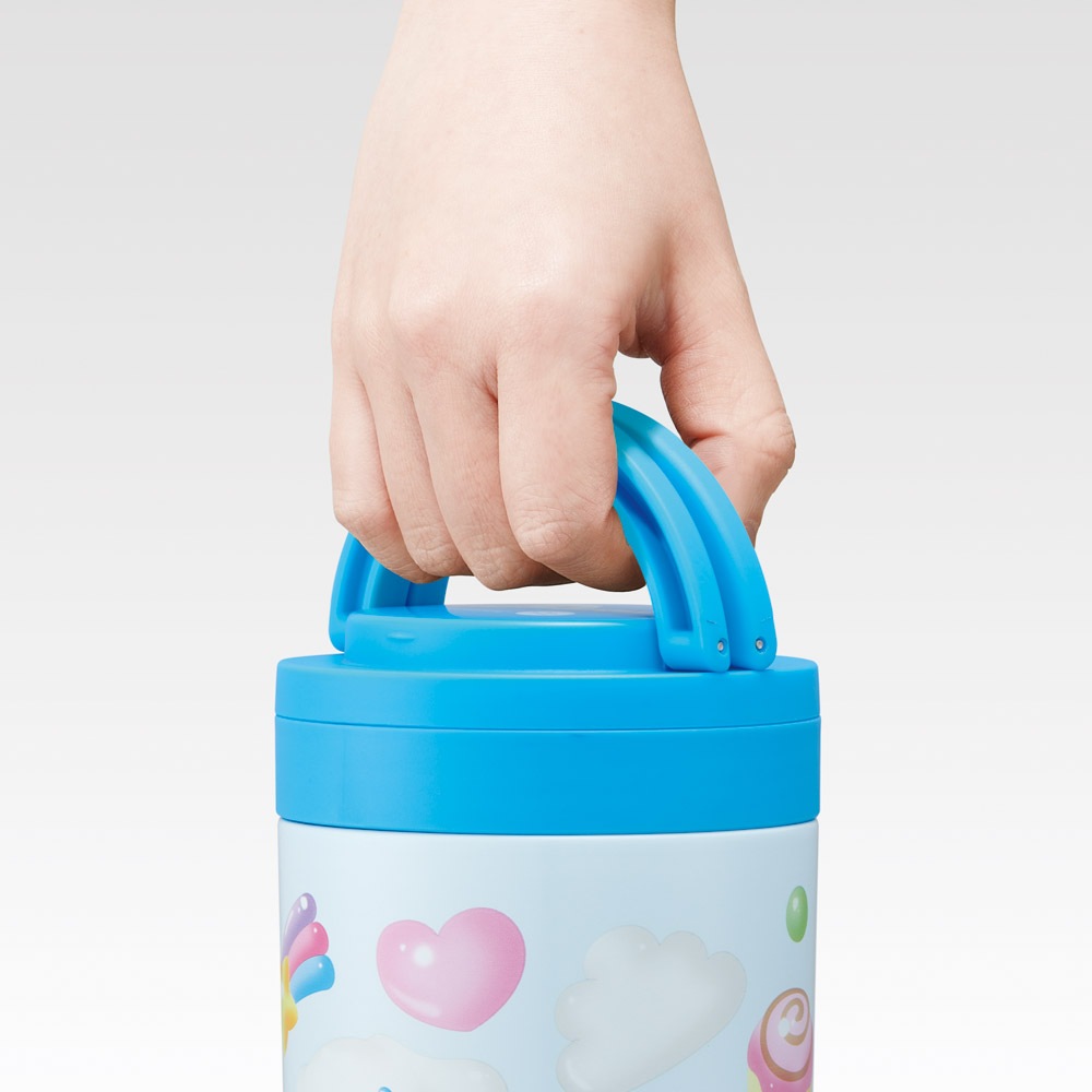 スケーター デリカポット 500ml 保温 保冷 スープジャー ハンドル付き