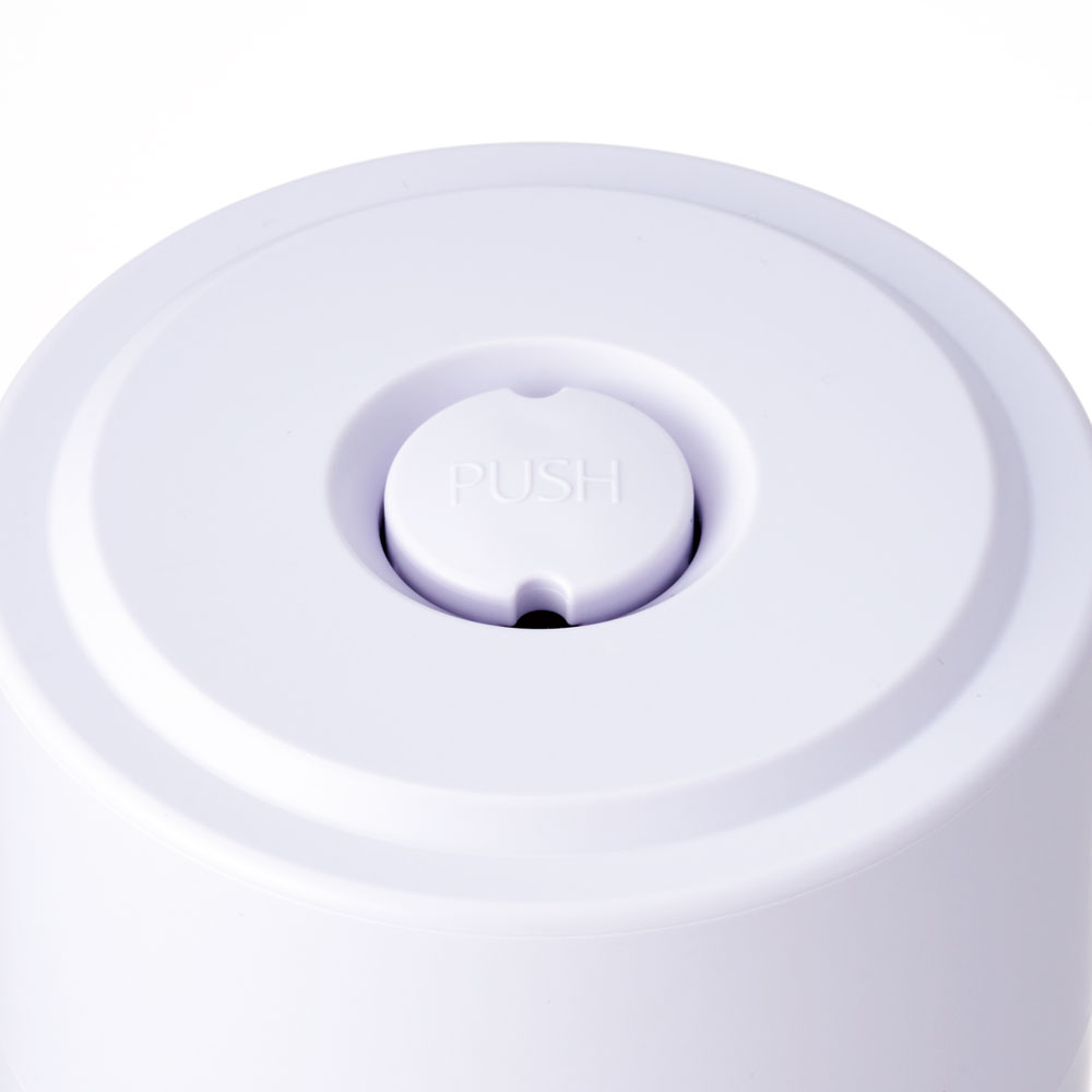 密閉 プッシュ ボタン付き 保存容器 520ml 日本製 プラスチック 保存