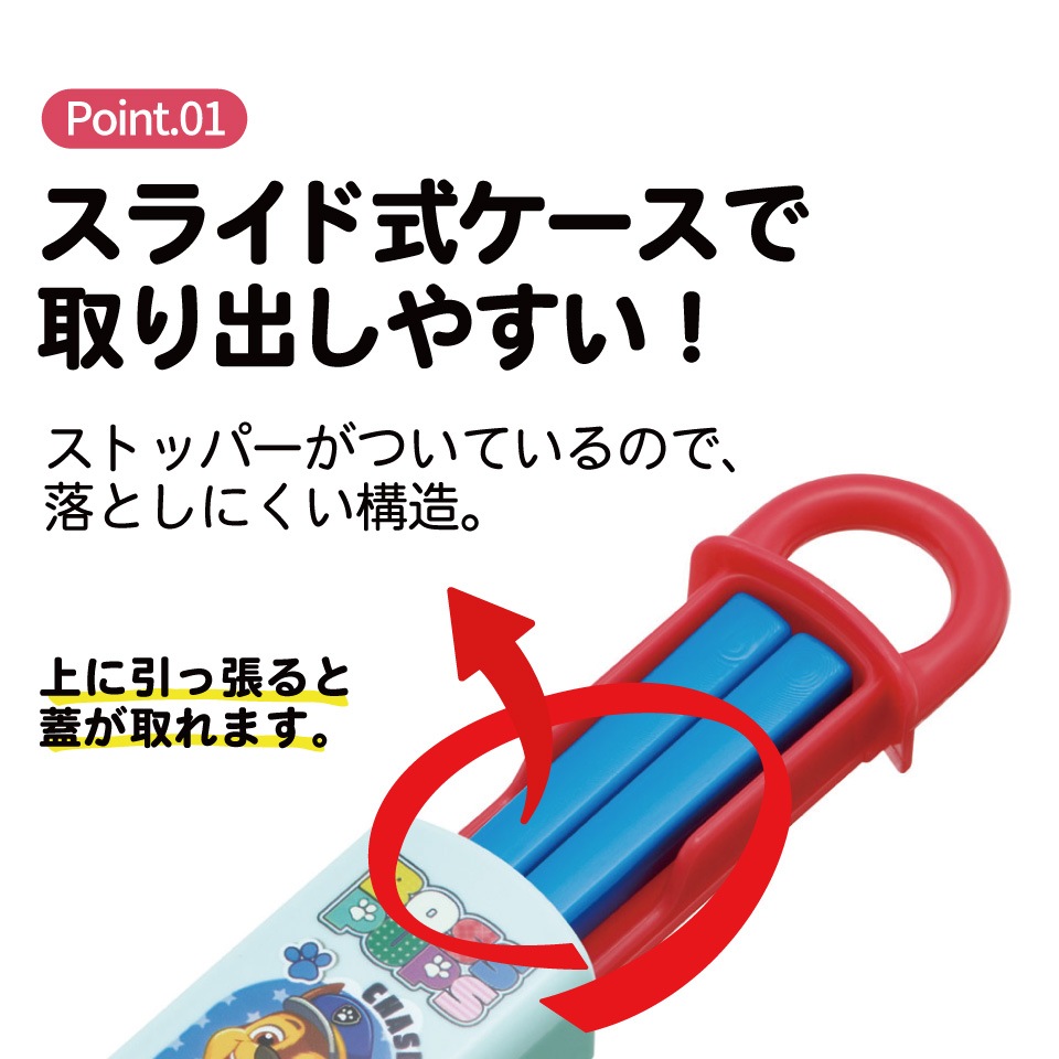 メール便対象品】 スケーター お箸セット 食洗機対応 箸入れカトラリー