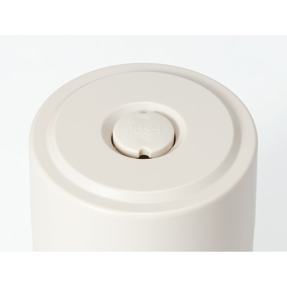 密閉 プッシュ ボタン付き 保存容器 800ml 日本製 プラスチック