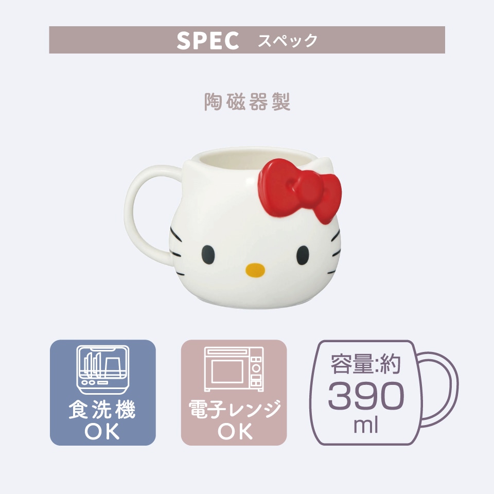 陶器 ダイカット マグカップ 陶器製 キャラクター コップ カップ