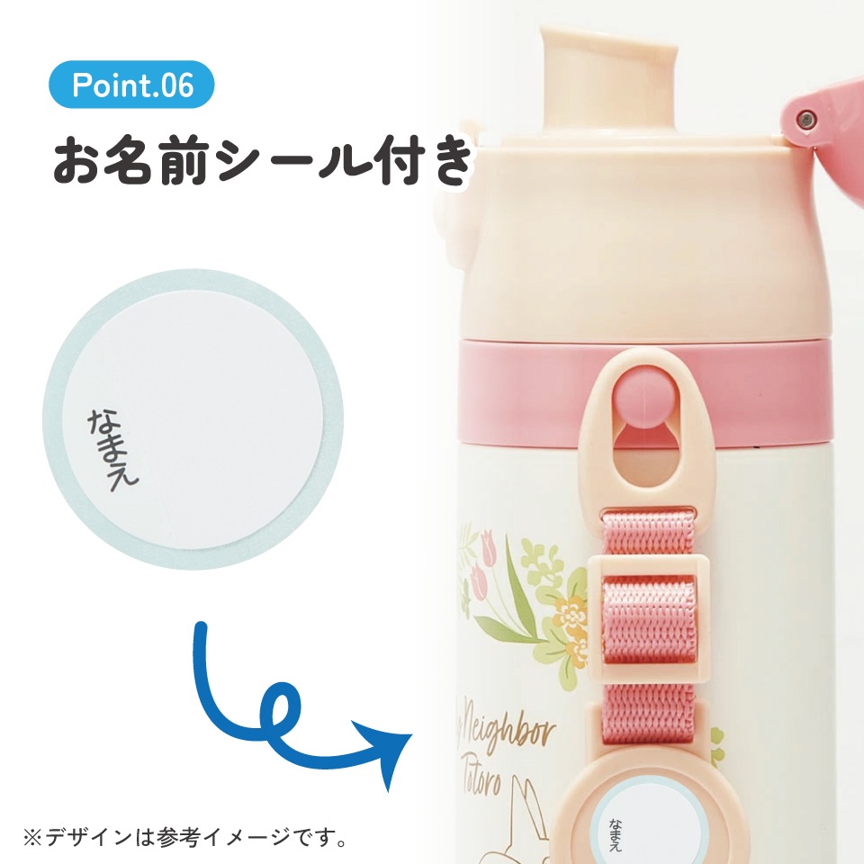 超軽量2WAYステンレスボトル 470ml/430mlトトロメイといっしょ