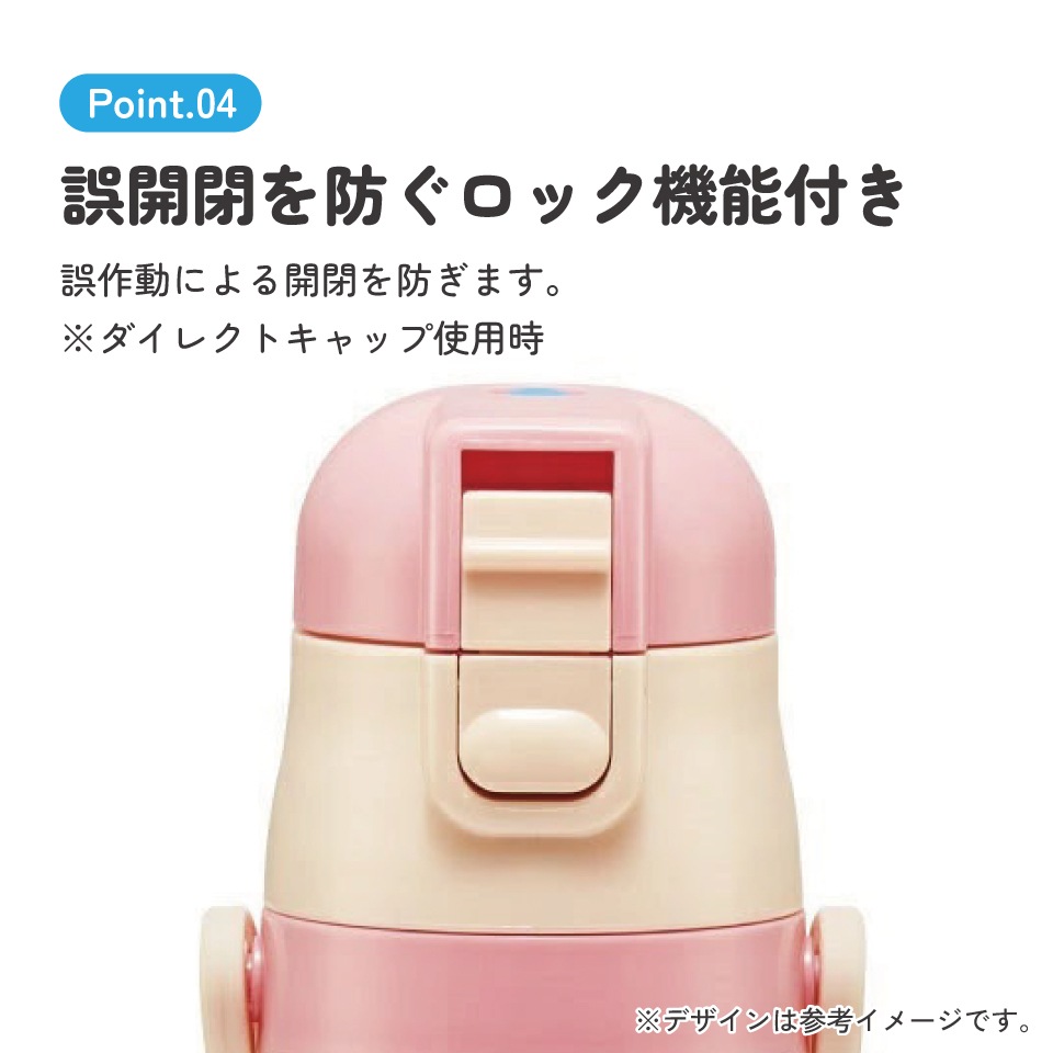 超軽量2WAYステンレスボトル 470ml/430mlトトロメイといっしょ