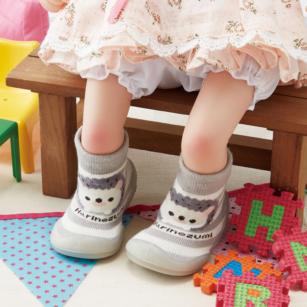 ベアモデル/テペト ミニソフビ ソックス シューズ XS 11.3cm ベビー ファースト シューズ 靴