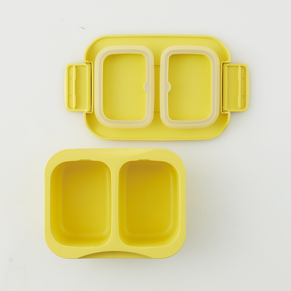 抗菌 セパレート型 弁当箱 500ml タイト ランチボックス 1段 一