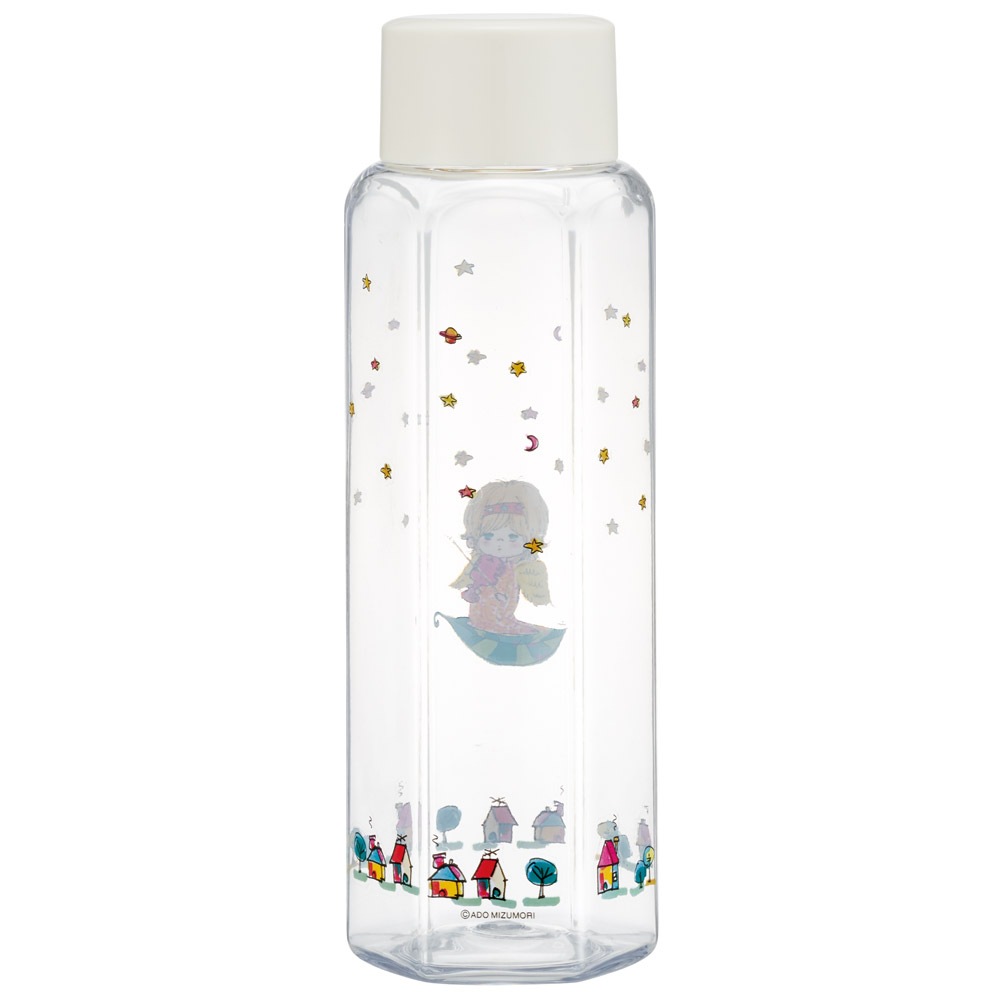 スケーター 六角形 プラスチック マグ 水筒 350ml 直飲み ウォーター