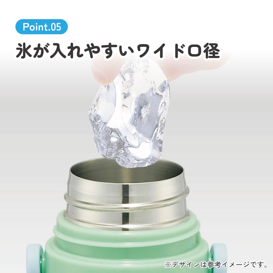 超軽量2WAYステンレスボトル 470ml/430mlしまじろう23