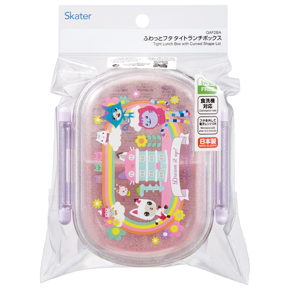 スケーター お弁当箱 子供 360ml 日本製 食洗機対応おかずがつぶれ