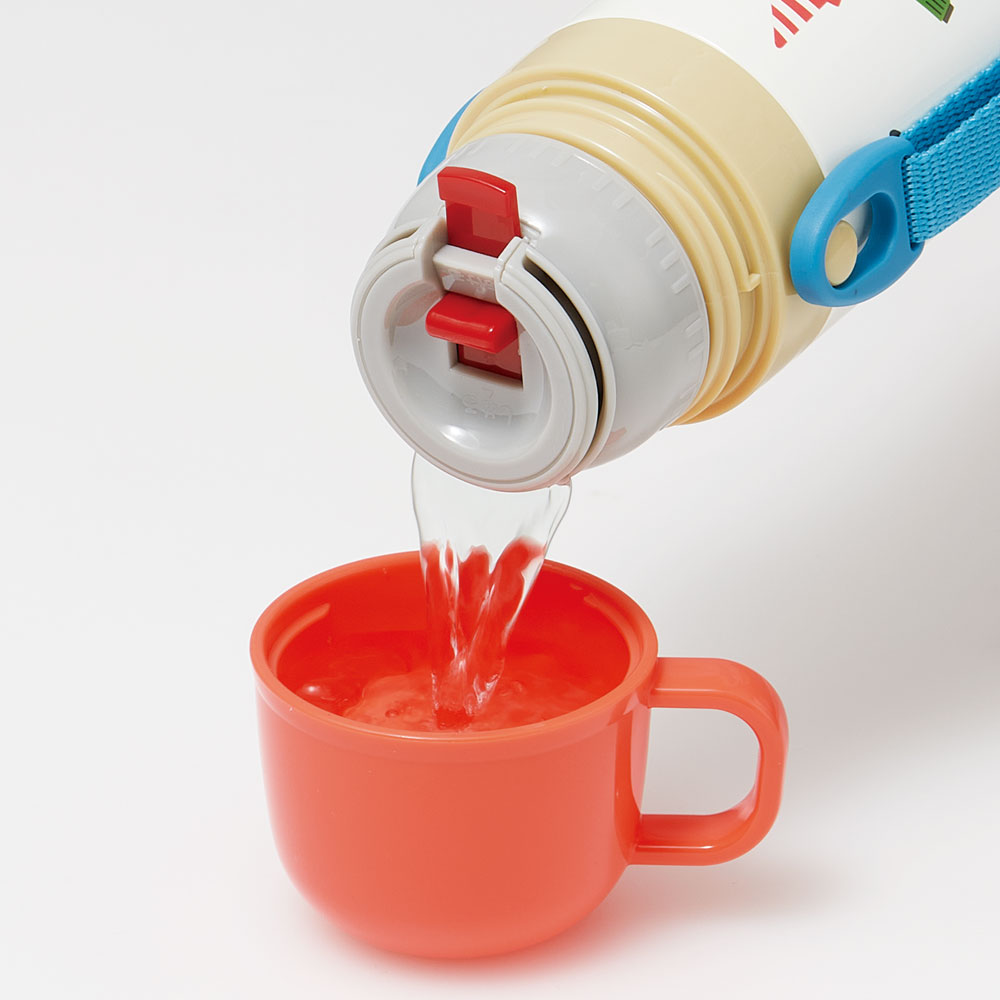 超軽量2WAYステンレスボトル 470ml/430mlはたらくクルマ