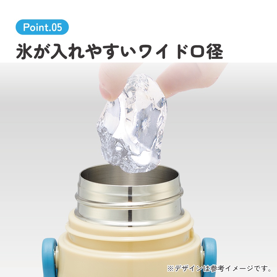 超軽量2WAYステンレスボトル 470ml/430mlはたらくクルマ